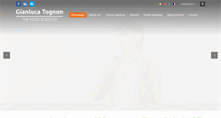 Desktop Screenshot of gianlucatognon.com
